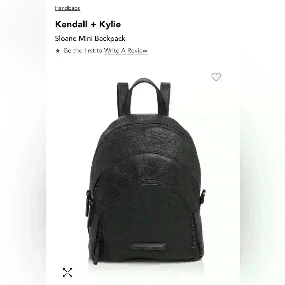 Kendall + Kylie Sloane Mini Leather Backpack
